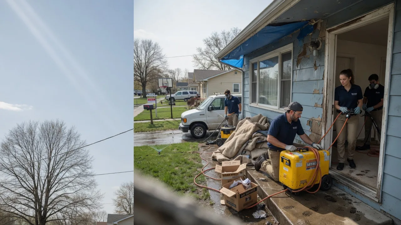 Basement Flood Cleanup in Sarcoxie, MO near me